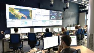 La control room di AQP La Control room di AQP