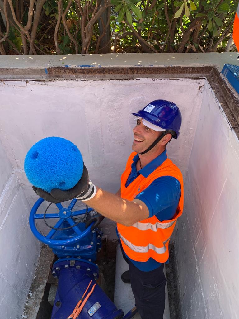 Arriva in Acquedotto Pugliese la “SmartBall” per ispezionare le condotte idriche