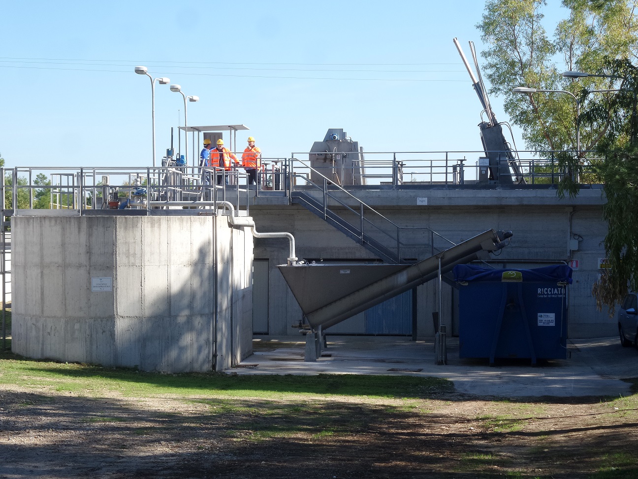 Depurazione: terminate le prove sulle centrifughe per ridurre i fanghi