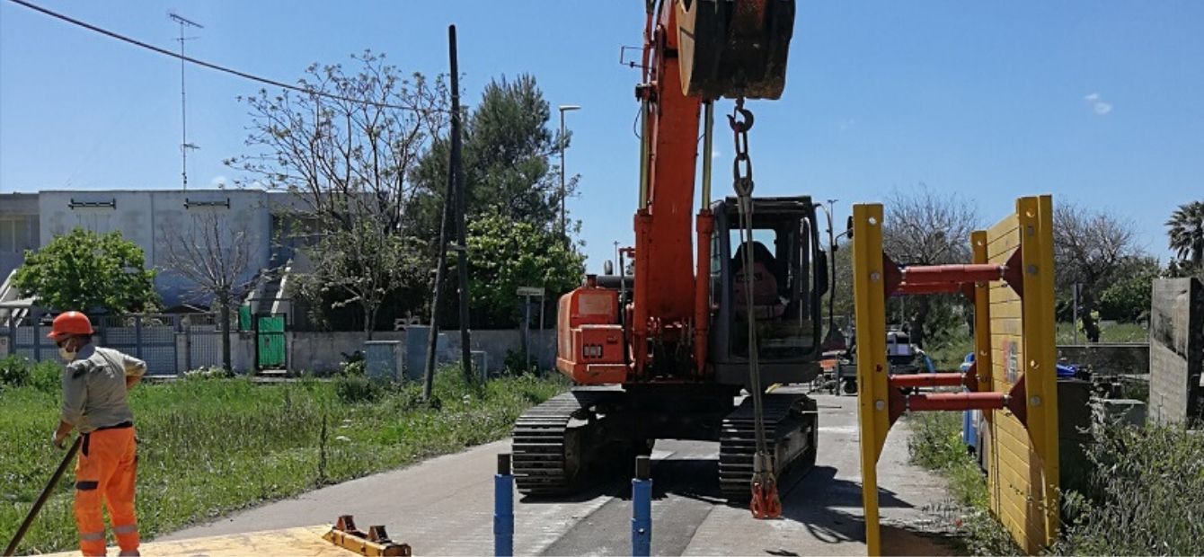 Ripartiti i lavori sulla marina di San Cataldo di Lecce, Uggiano la Chiesa e Cannole 