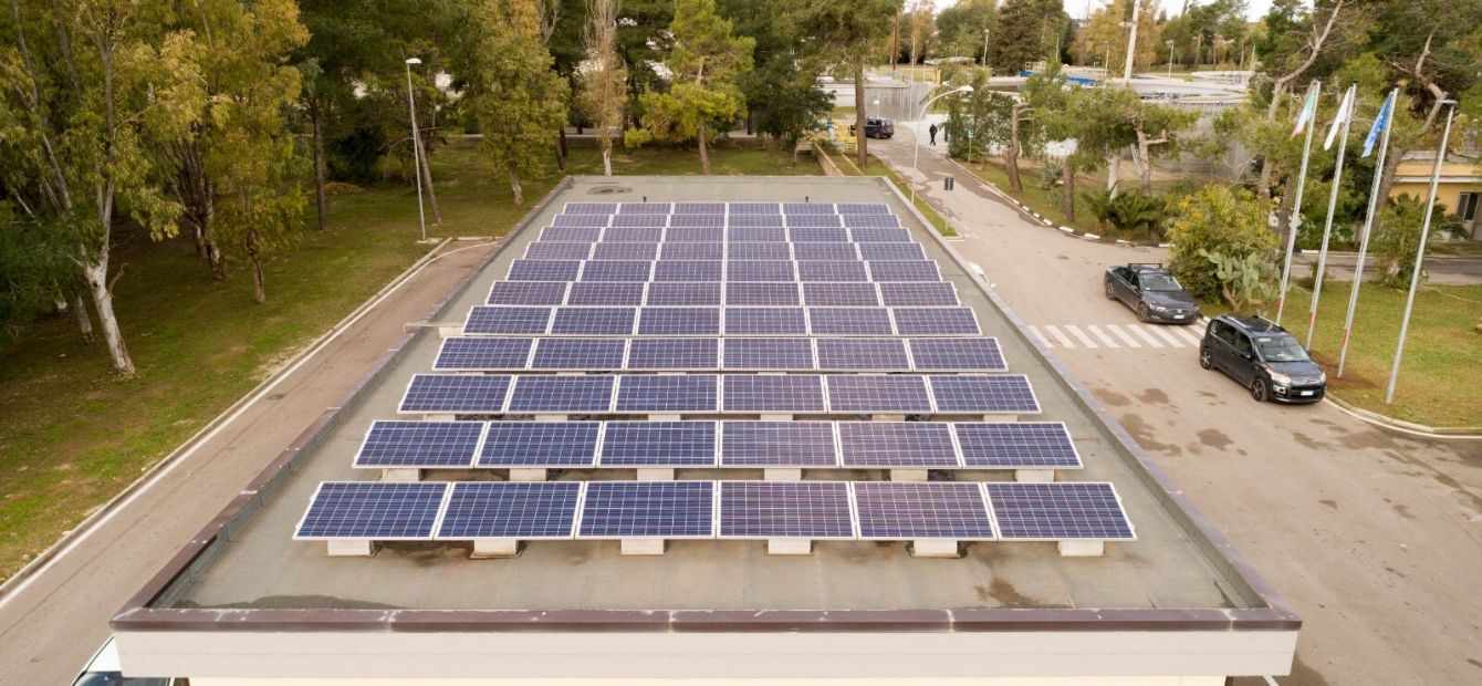 L'energia del sole illumina l'impianto di depurazione di Lecce