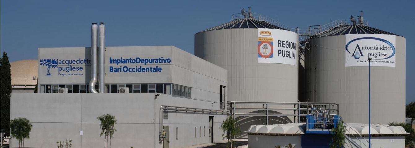 Terminati i lavori di ristrutturazione e potenziamento del depuratore di Bari Ovest