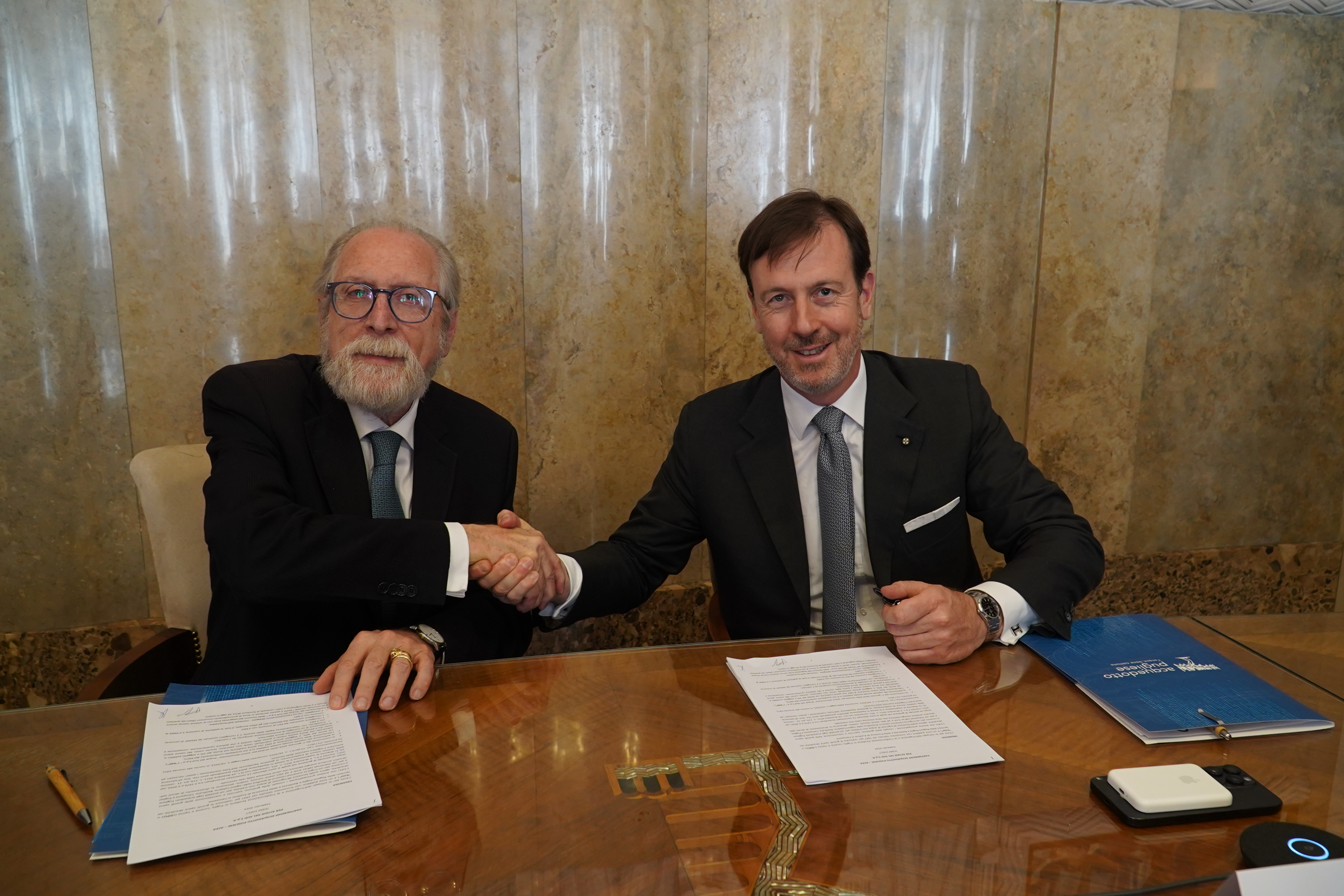 Acquedotto Pugliese e ACEA insieme per Acque del Sud