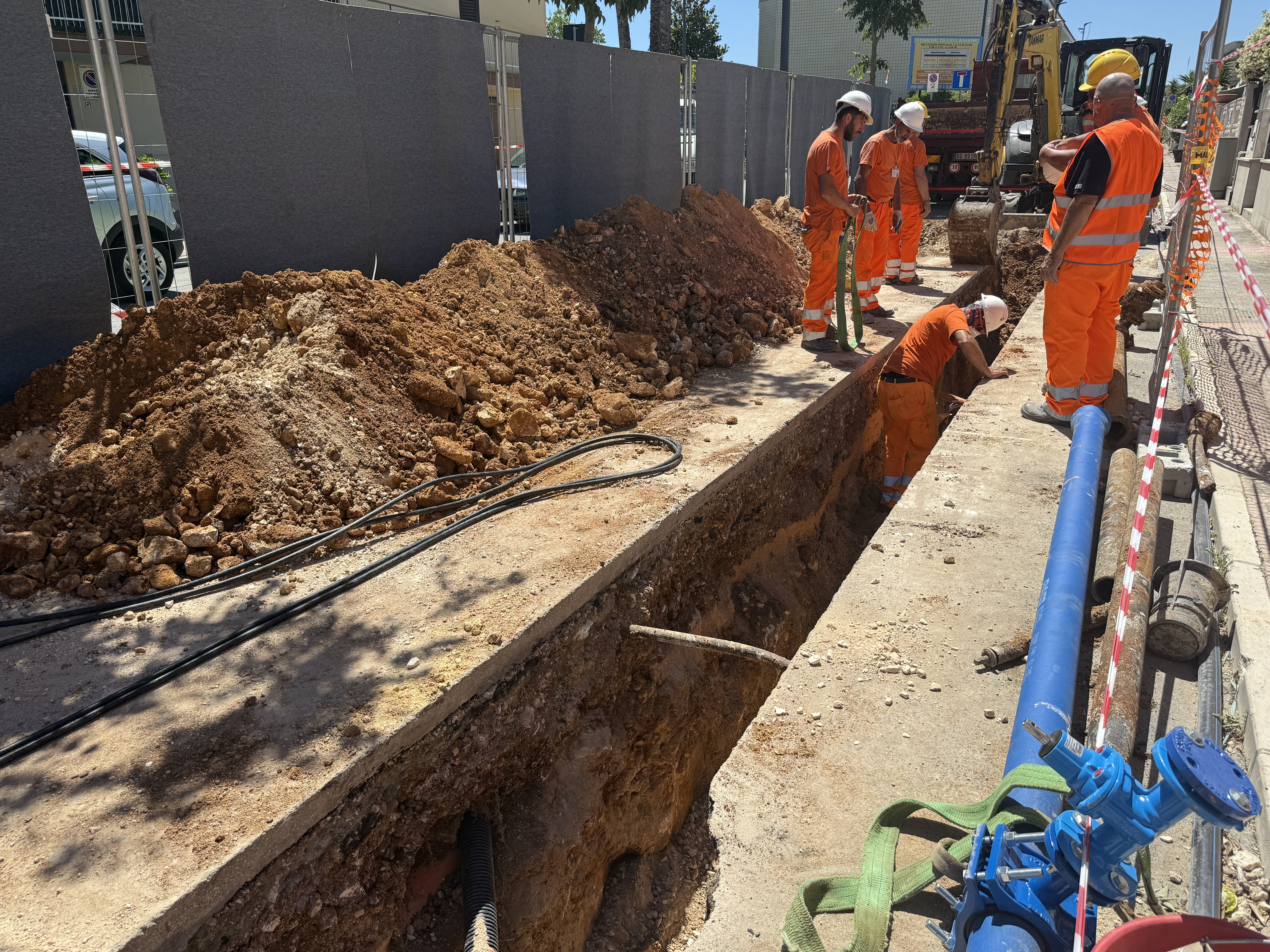 Il risanamento della rete a Cellamare, tra attenzione ai cittadini e tutela della risorsa idrica