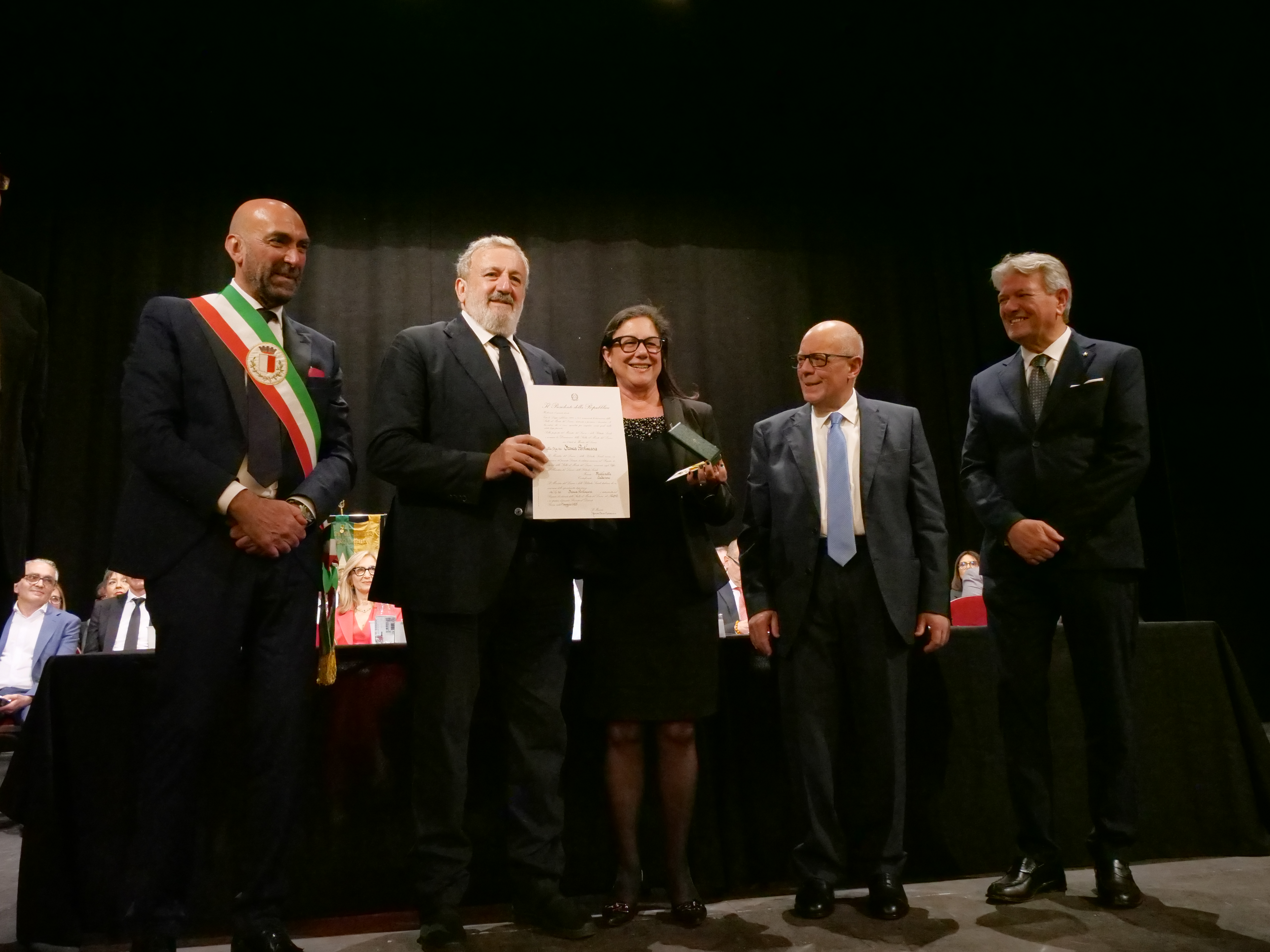 Premiazione Stella al merito del Lavoro DG 