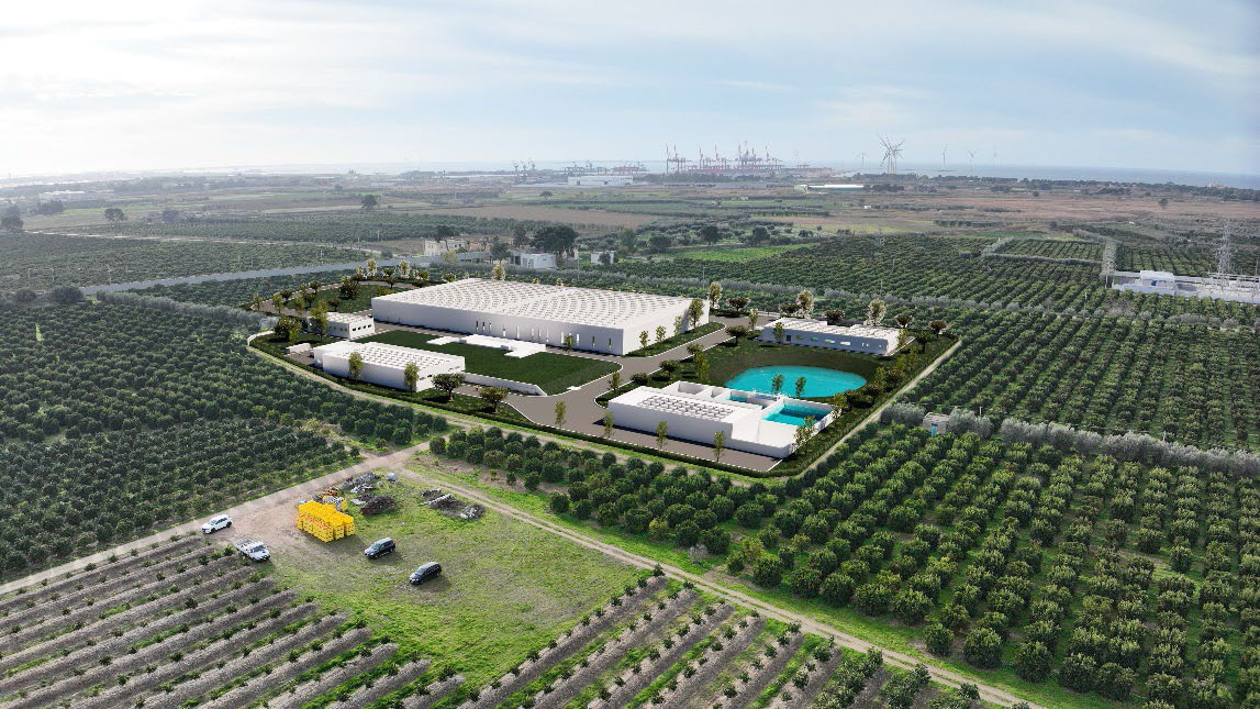 Dissalatore del Tara rendering