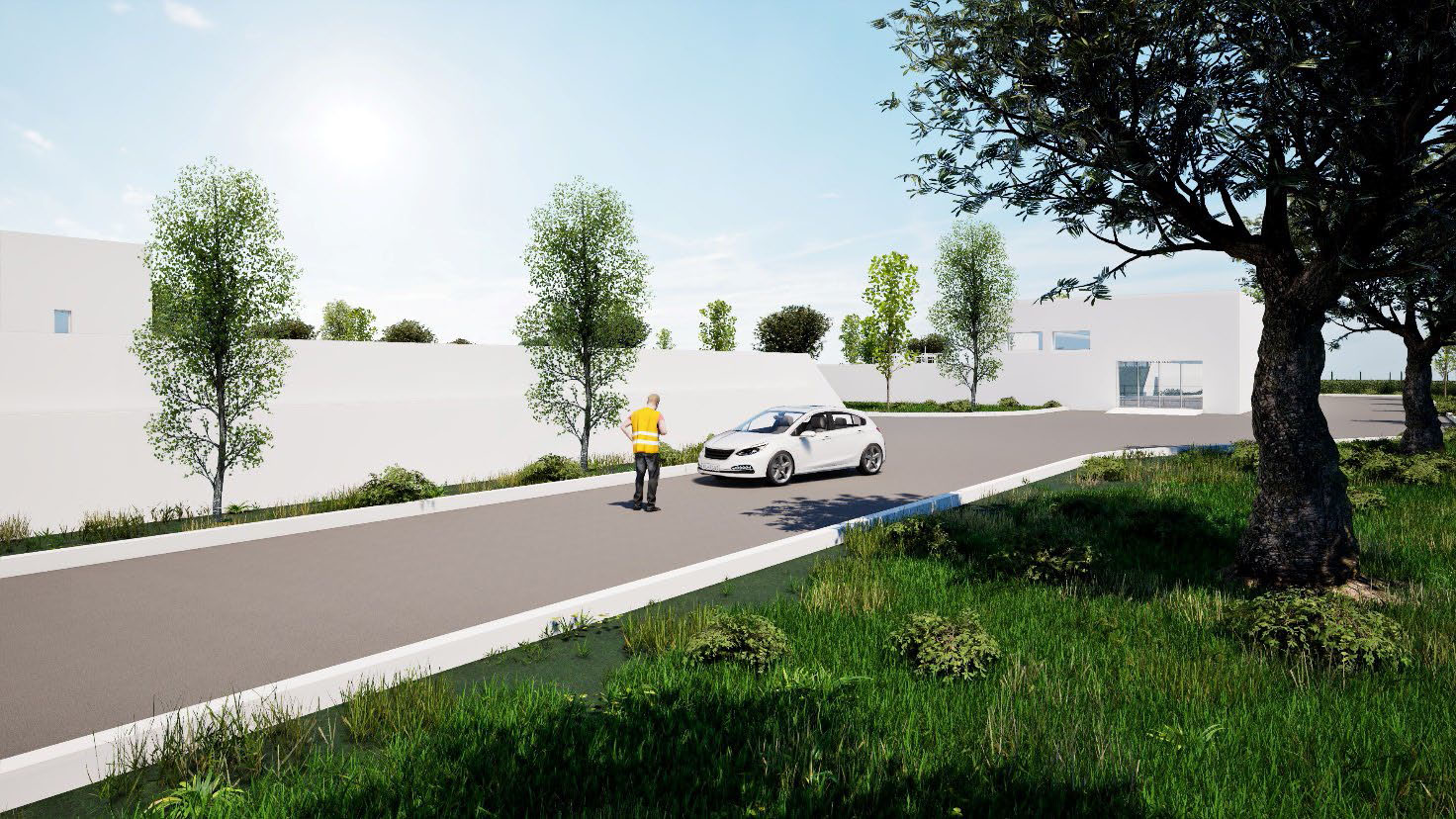 Dissalatore del Tara rendering