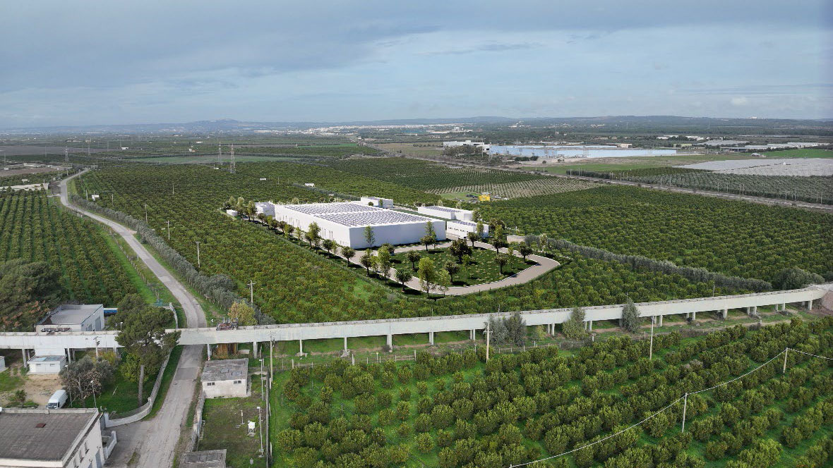 Dissalatore del Tara rendering