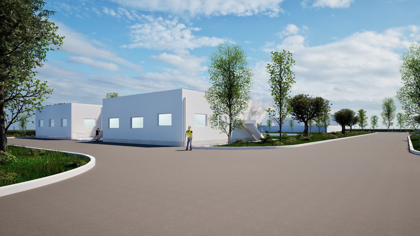 Dissalatore del Tara rendering