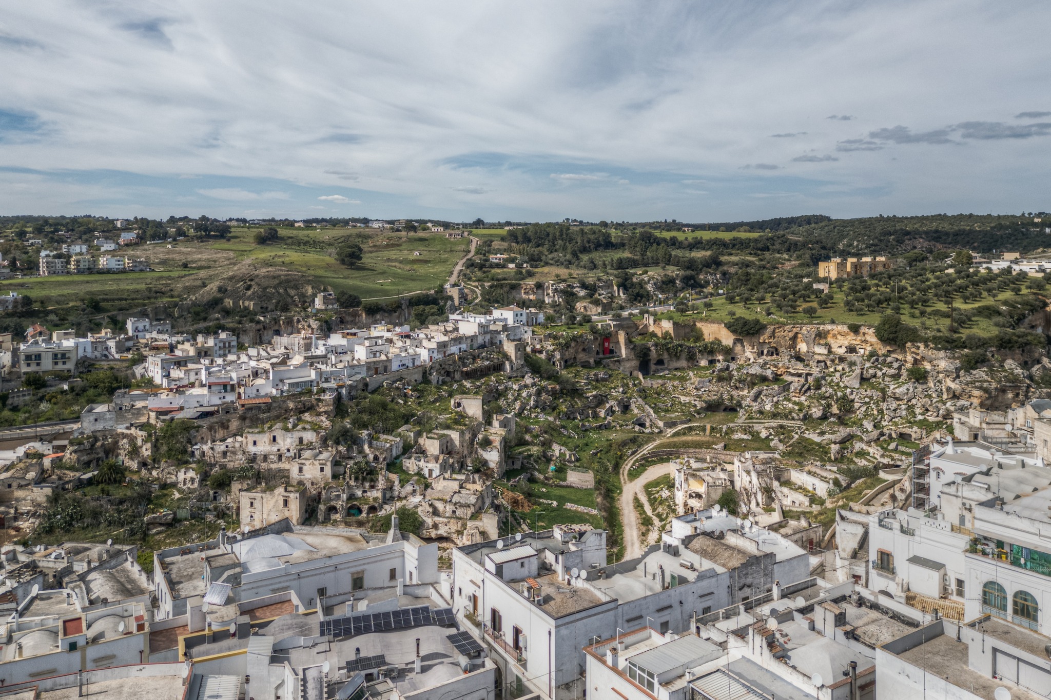 ginosa vista dall'alto