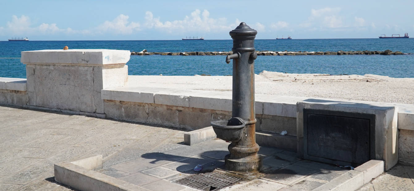 Fontana sul lungomare