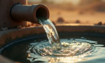 rubinetto che sgorga acqua
