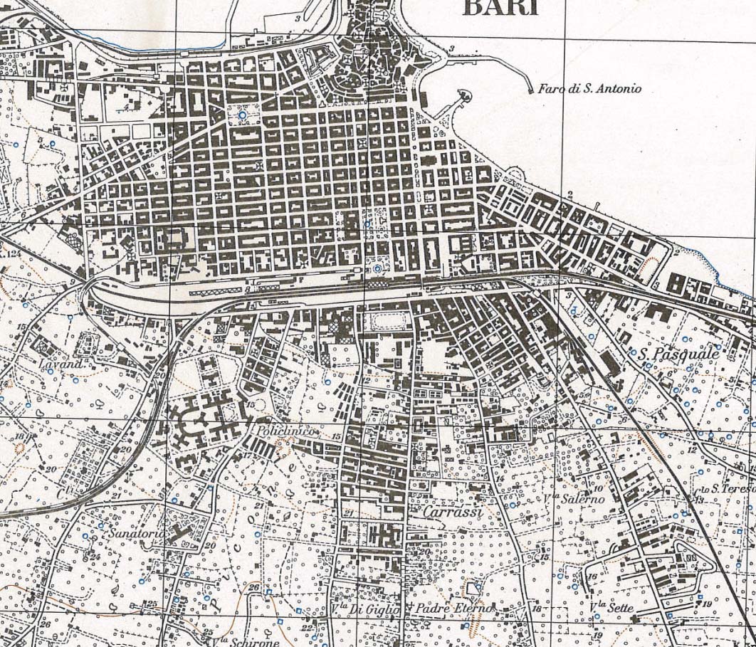 planimetria bari