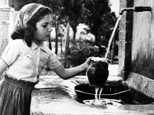 L'acqua alla fontana
