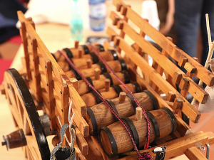 Carrettino in esposizione