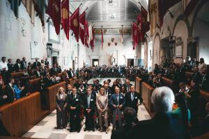 Platea durante la premiazione 
