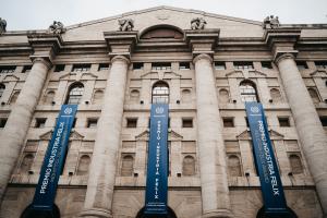 Palazzo Mezzanotte, sede della Borsa Italiana